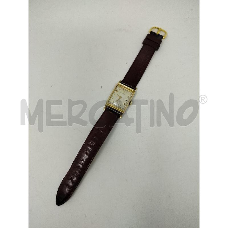 OROLOGIO DA POLSO HAMILTON CASSA DOR RETTANGOLARE | Mercatino dell'Usato Roma cinecitta' 1