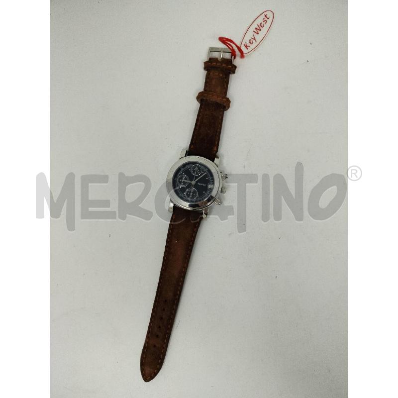 OROLOGIO DA POLSO KEY WEST CRONOGRAFO NERO | Mercatino dell'Usato Roma cinecitta' 1