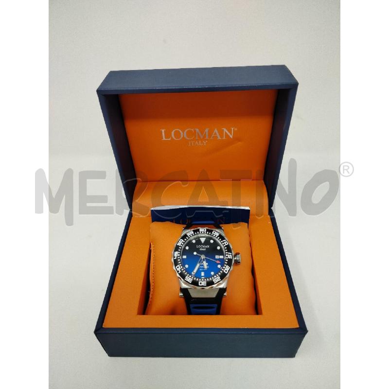 OROLOGIO DA POLSO LOCMAN MARE AUTOMATIC BLU NERO SCAT | Mercatino dell'Usato Roma cinecitta' 1