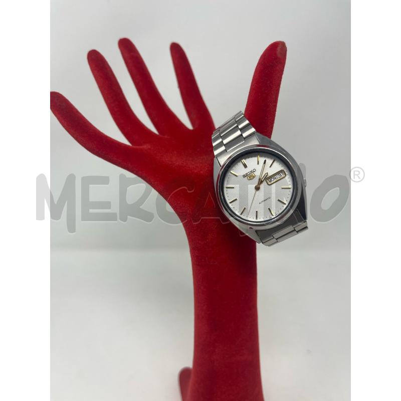 OROLOGIO DA POLSO SEIKO 5 AUTOMATIC RETRO TRASPARENTE | Mercatino dell'Usato Roma cinecitta' 1