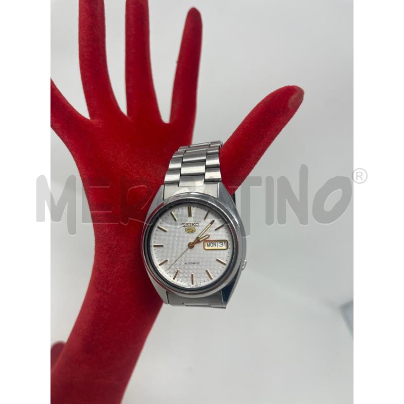OROLOGIO DA POLSO SEIKO 5 AUTOMATIC RETRO TRASPARENTE | Mercatino dell'Usato Roma cinecitta' 2