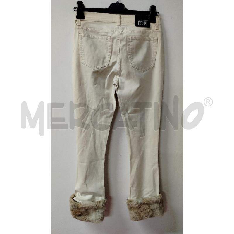 PANTALONE DONNA GIANFRANCO FERRE BEIGE SOTTO PELO | Mercatino dell'Usato Roma cinecitta' 2