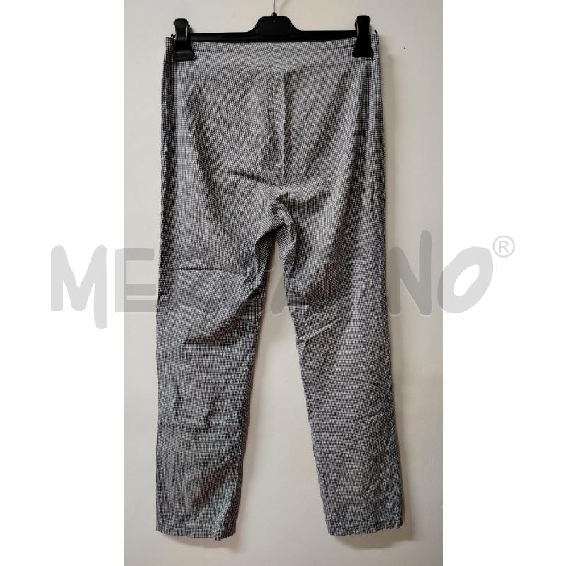 PANTALONE DONNA MOSCHINO JEANS BIANCO AZZURRO QUADRETTI | Mercatino dell'Usato Roma cinecitta' 2