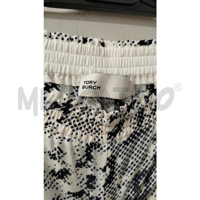 PANTALONE DONNA TORY BURCH SETA STAMPA MACULATA SETA COTONE | Mercatino dell'Usato Roma cinecitta' 3