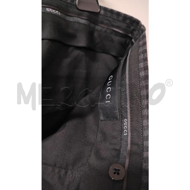 PANTALONE UOMO GUCCI GRIGIO SCACCHI | Mercatino dell'Usato Roma cinecitta' 3