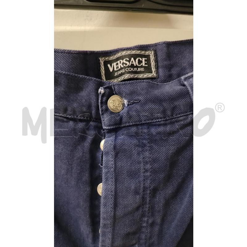 PANTALONE UOMO VERSACE JEANS BLU | Mercatino dell'Usato Roma cinecitta' 3