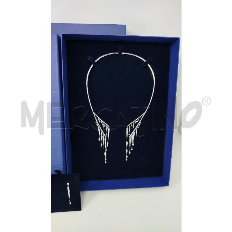 PARURE SWAROVSKI FLAME PENDENTI + ORECCHINI | Mercatino dell'Usato Roma cinecitta' 2