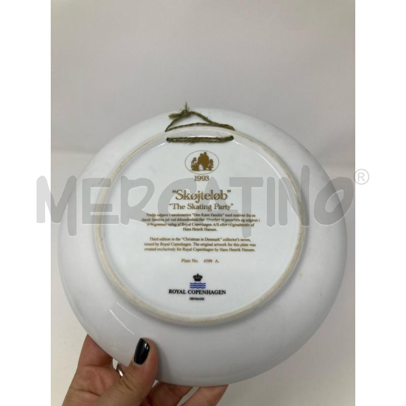 PIATTO NATALIZIO ROYAL COPENHAGEN SKOJTELOB | Mercatino dell'Usato Roma cinecitta' 2