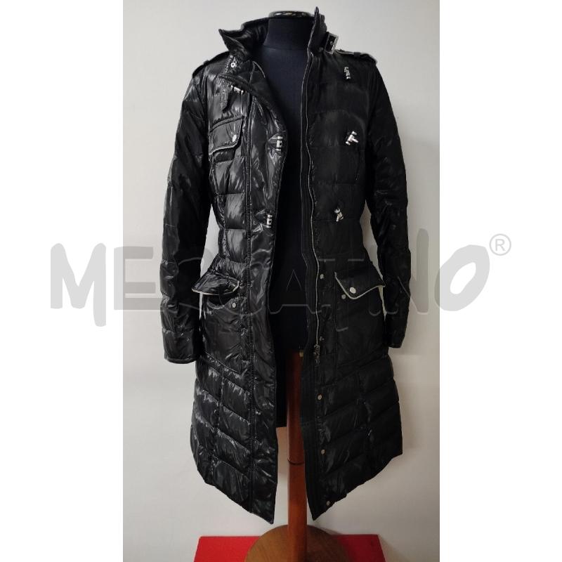 PIUMINO DONNA BELSTAFF NERO LUCIDO LUNGO | Mercatino dell'Usato Roma cinecitta' 1