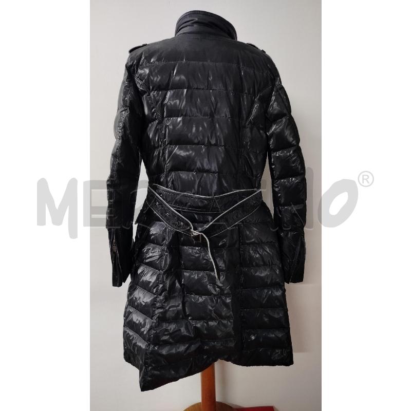 PIUMINO DONNA BELSTAFF NERO LUCIDO LUNGO | Mercatino dell'Usato Roma cinecitta' 2