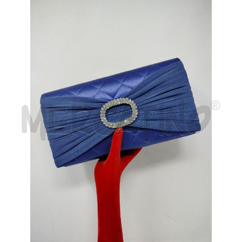 POCHETTE LUISA SPAGNOLI BLU TRAPUNTATA STRASS | Mercatino dell'Usato Roma cinecitta' 1