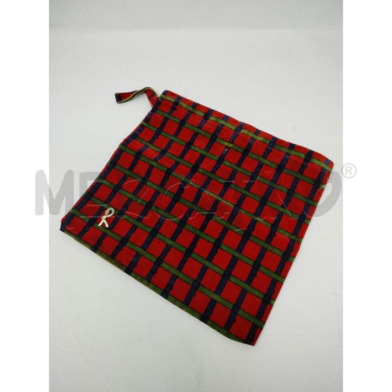 POCHETTE ROBERTA DI CAMERINO ROSSA QUADRI | Mercatino dell'Usato Roma cinecitta' 1