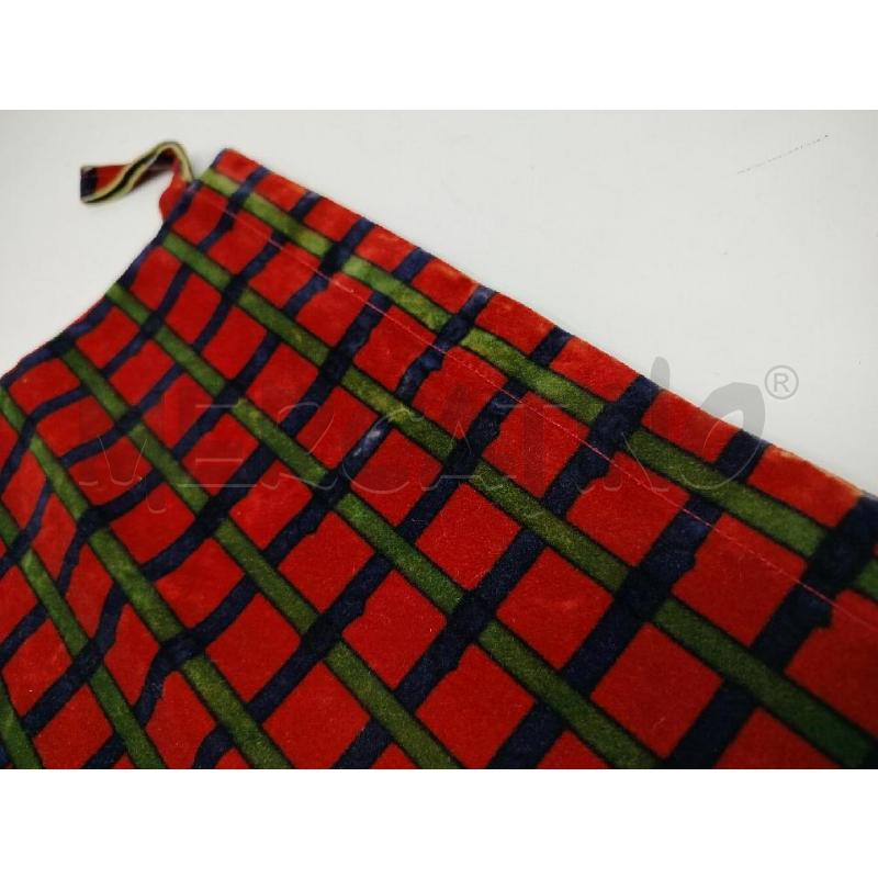 POCHETTE ROBERTA DI CAMERINO ROSSA QUADRI | Mercatino dell'Usato Roma cinecitta' 2