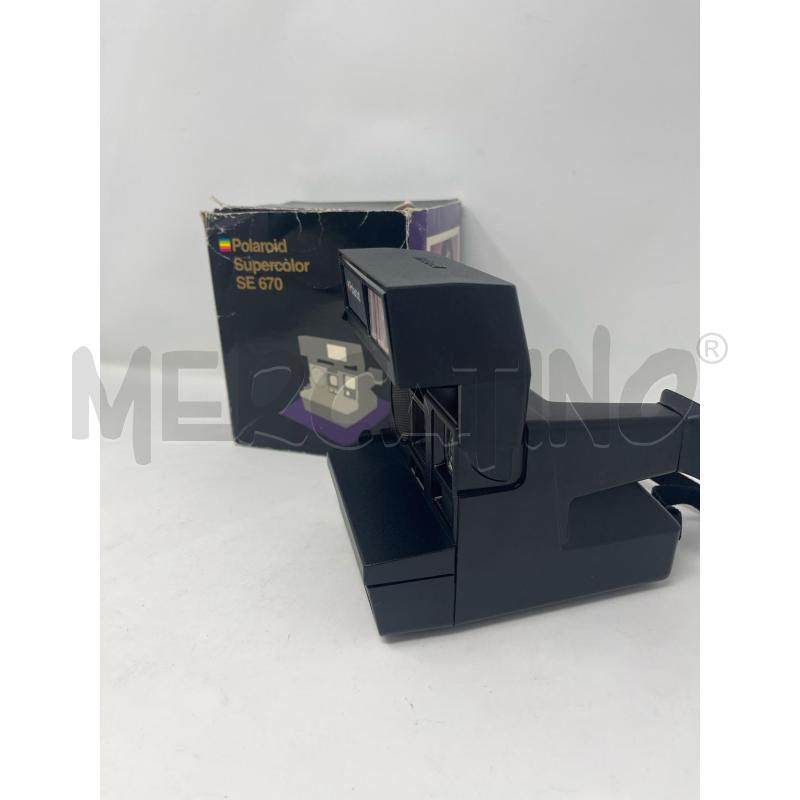 POLAROID SUPERCOLOR SE 670 AF SCATOLATA  | Mercatino dell'Usato Roma cinecitta' 2