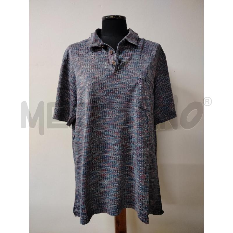 POLO UOMO MISSONI BLU MELANGE | Mercatino dell'Usato Roma cinecitta' 1