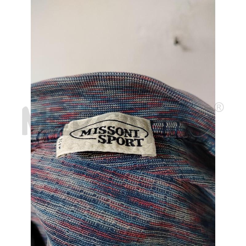 POLO UOMO MISSONI BLU MELANGE | Mercatino dell'Usato Roma cinecitta' 3