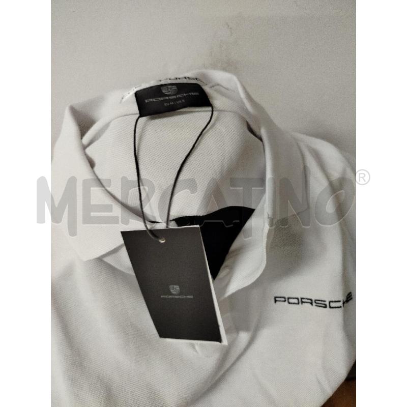 POLO UOMO PORSCHE BIANCA | Mercatino dell'Usato Roma cinecitta' 3