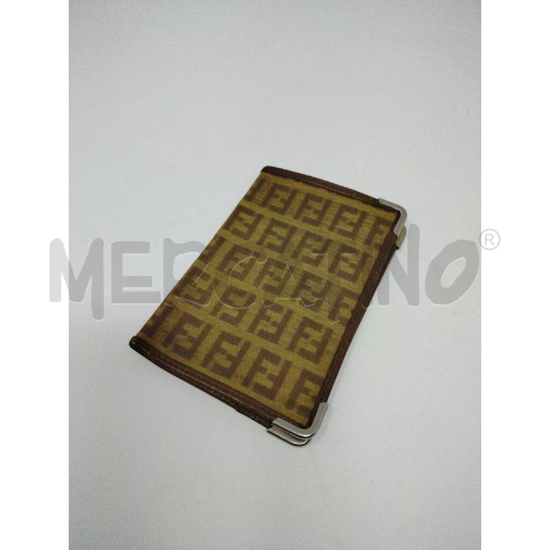 PORTACARTE FENDI MONOGRAM MARRONE | Mercatino dell'Usato Roma cinecitta' 1