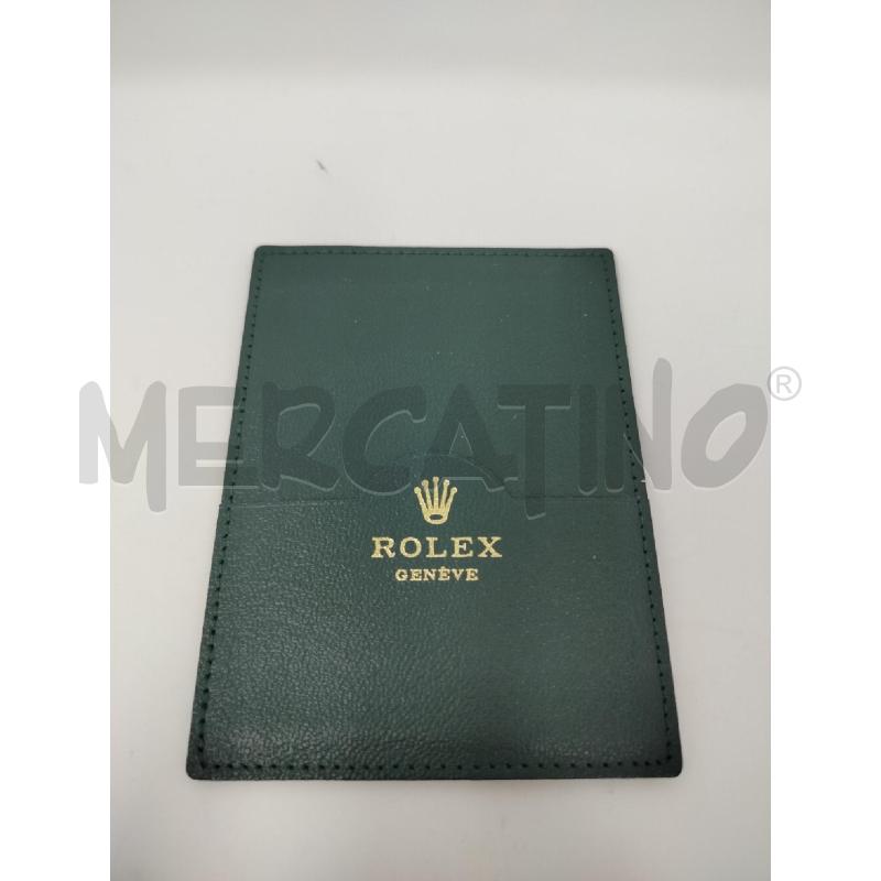 PORTA CARTE ROLEX | Mercatino dell'Usato Roma cinecitta' 1