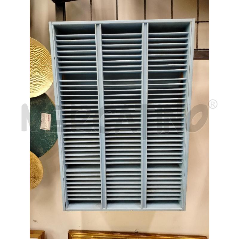 PORTA CD AZZURRA LEGNO  | Mercatino dell'Usato Roma cinecitta' 1