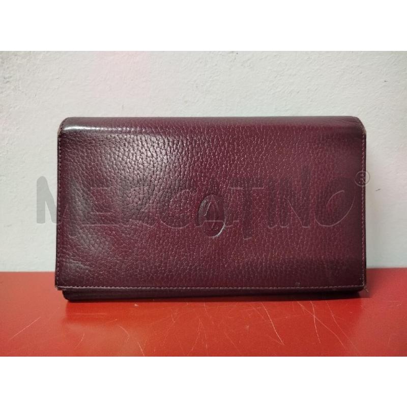 PORTA FOGLIO CARTIER BORDEAUX RETTANGOLARE  | Mercatino dell'Usato Roma cinecitta' 1