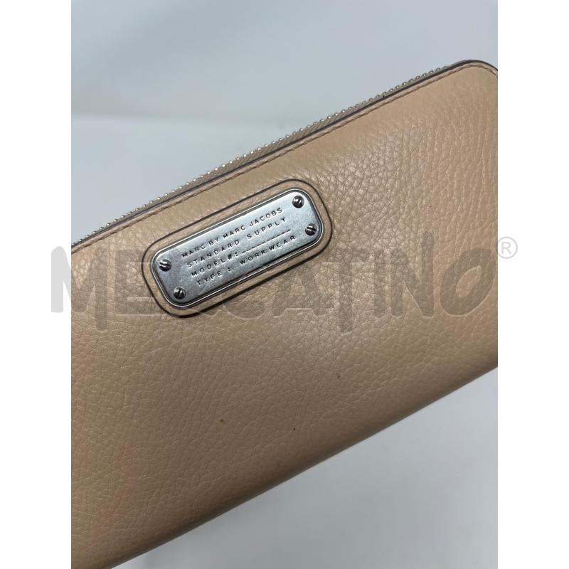 PORTA FOGLIO MARC JACOBS RETTANGOLARE BEIGE  | Mercatino dell'Usato Roma cinecitta' 2