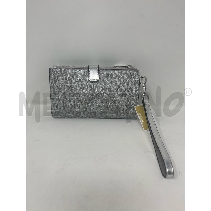 PORTA FOGLIO MICHEAL KORS ARGETATO MONOGRAM | Mercatino dell'Usato Roma cinecitta' 1