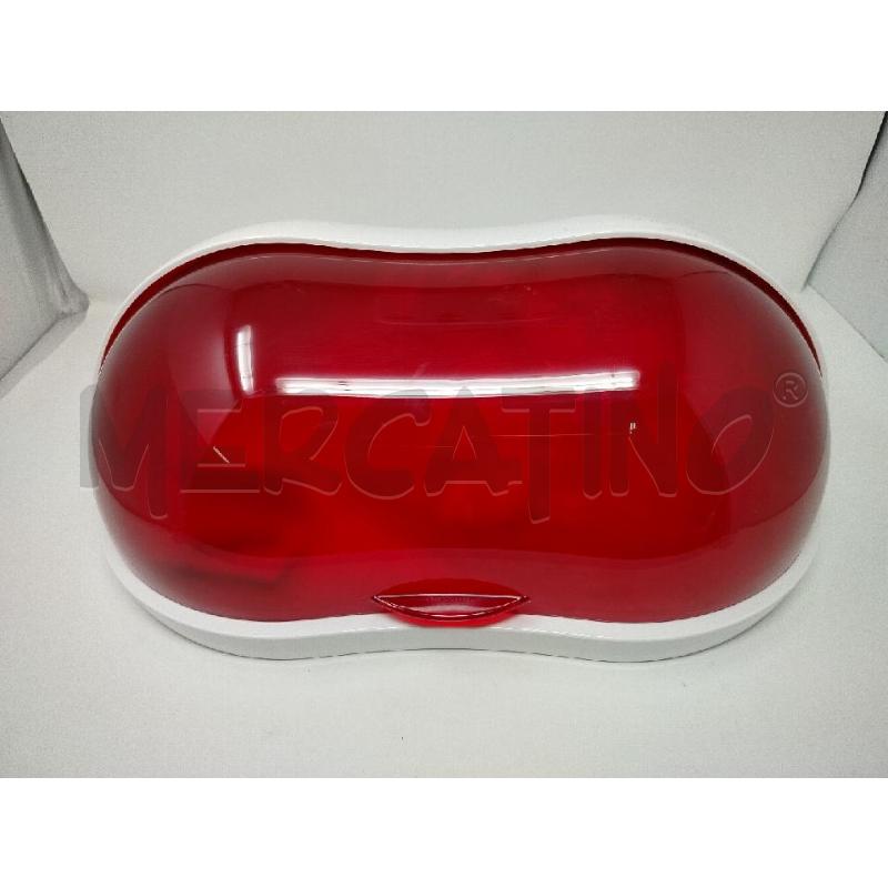PORTA PANE GUZZINI BIANCO ROSSO | Mercatino dell'Usato Roma cinecitta' 1