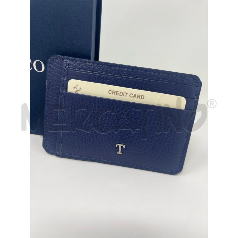 PORTA TESSERE TALARICO BLU NAVY | Mercatino dell'Usato Roma cinecitta' 2