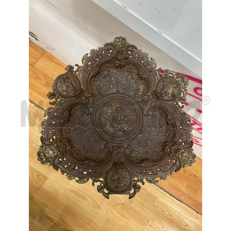 PORTA VASO BRONZO DECORO PUTO  | Mercatino dell'Usato Roma cinecitta' 2