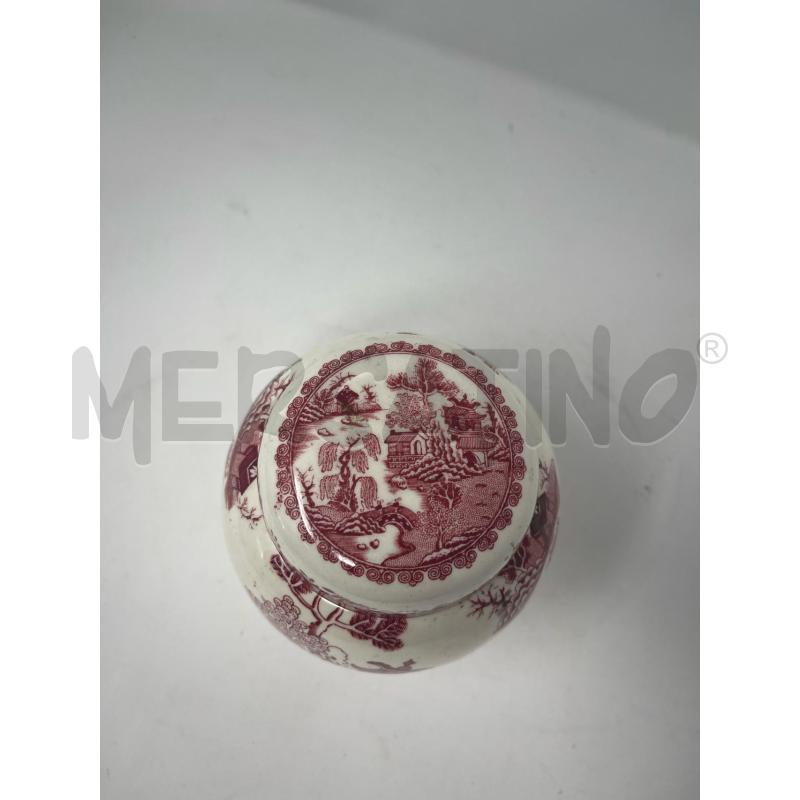 POTICHE VASO MASONS DECDORO ROSSO | Mercatino dell'Usato Roma cinecitta' 2