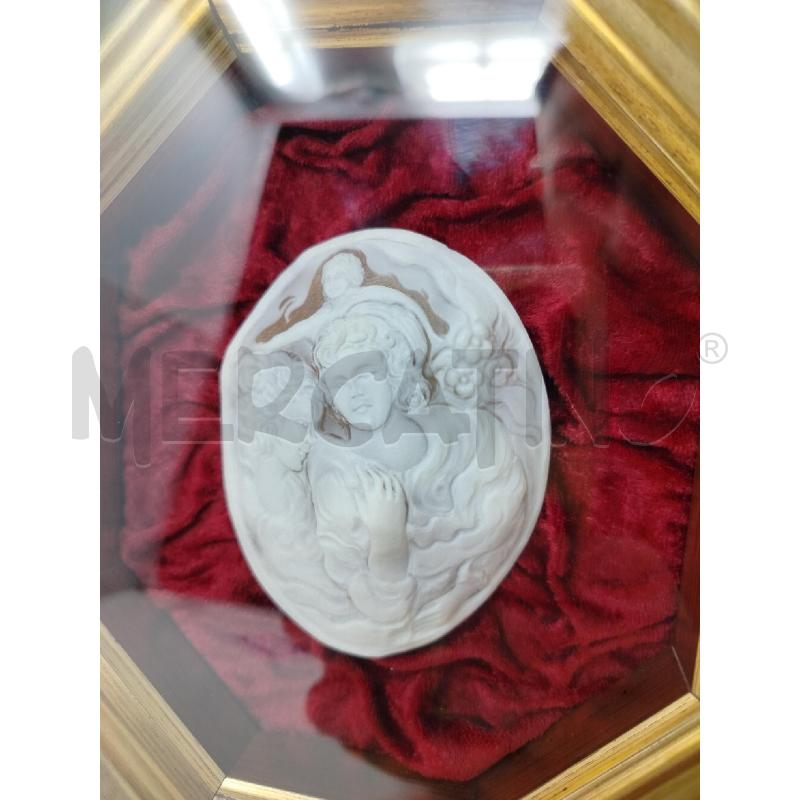 QUADRO CAMMEO FIGURE FEMMINILI TECA ESAG  | Mercatino dell'Usato Roma cinecitta' 2