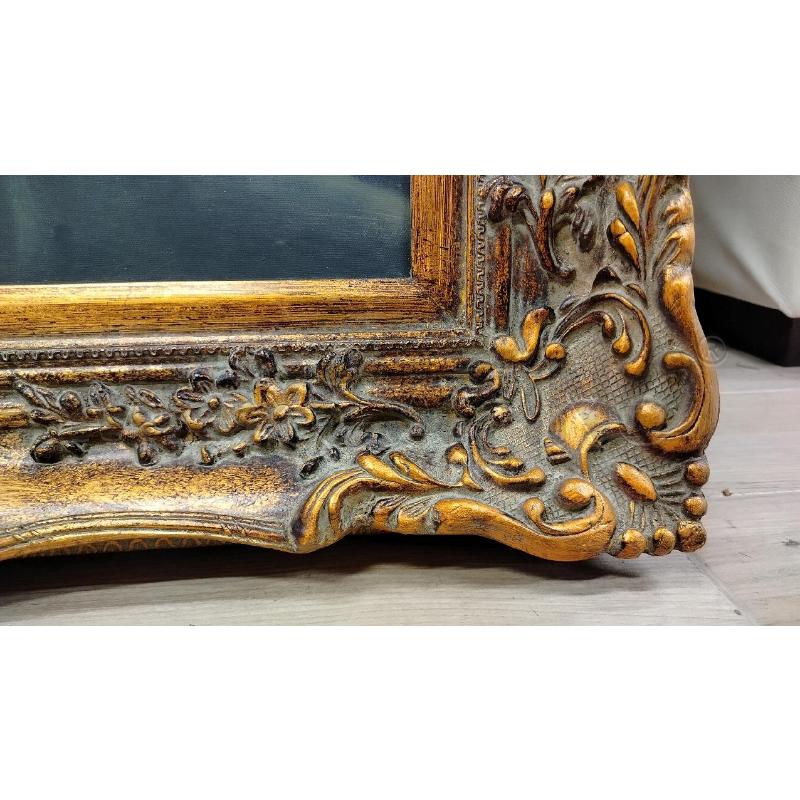 QUADRO CORNICE DORATA UOMO A CAVALLO  | Mercatino dell'Usato Roma cinecitta' 4
