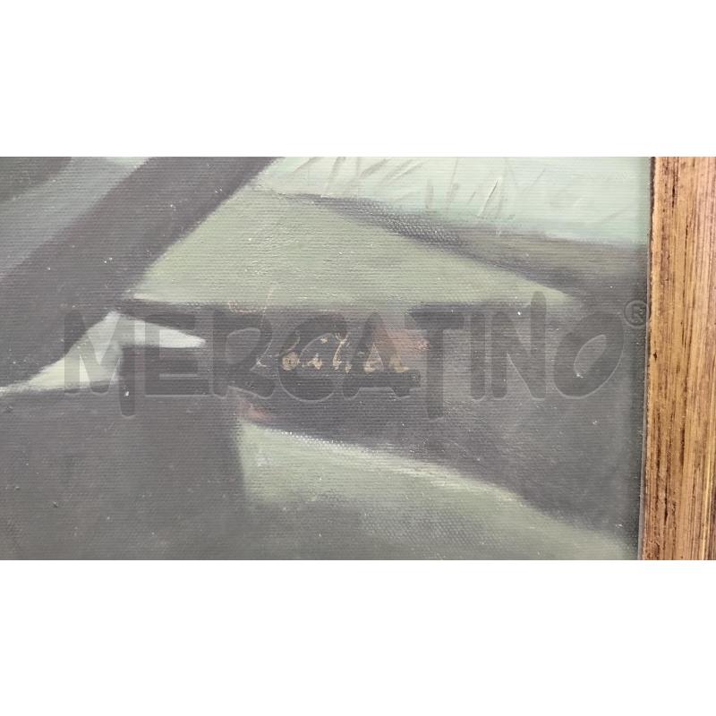 QUADRO CORNICE DORATA UOMO A CAVALLO  | Mercatino dell'Usato Roma cinecitta' 5