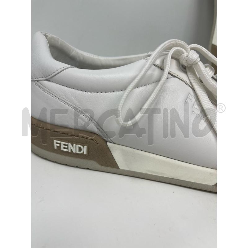 SCARPE DONNA FENDI BIANCHE BEIGE SOTT  | Mercatino dell'Usato Roma cinecitta' 2