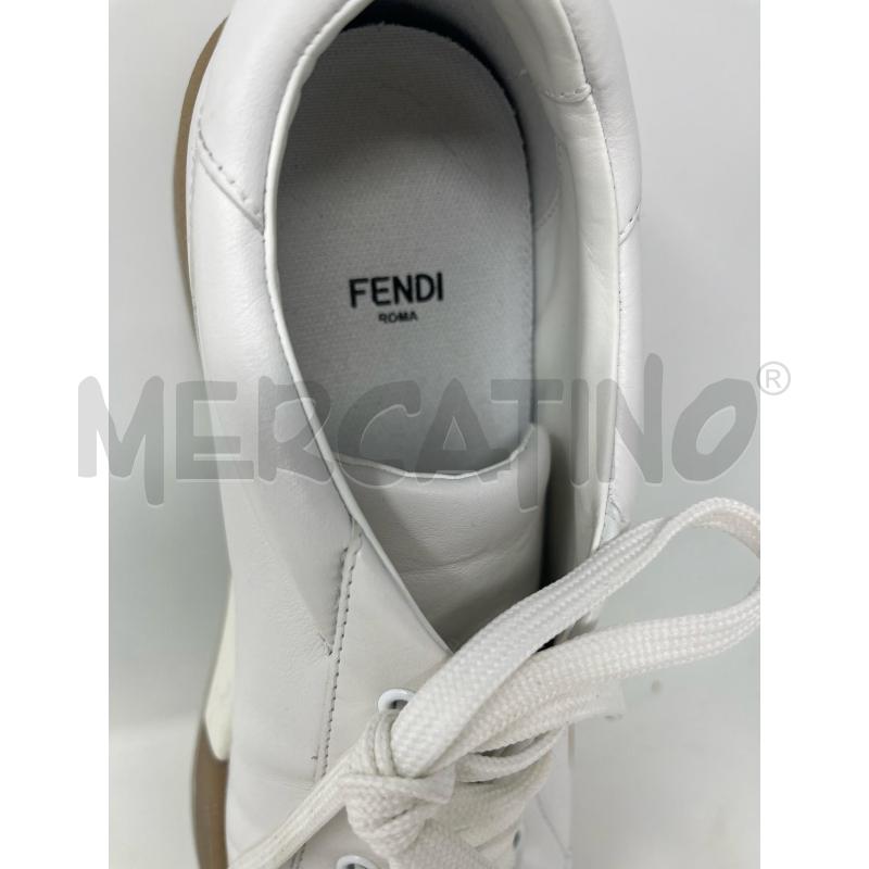 SCARPE DONNA FENDI BIANCHE BEIGE SOTT  | Mercatino dell'Usato Roma cinecitta' 3