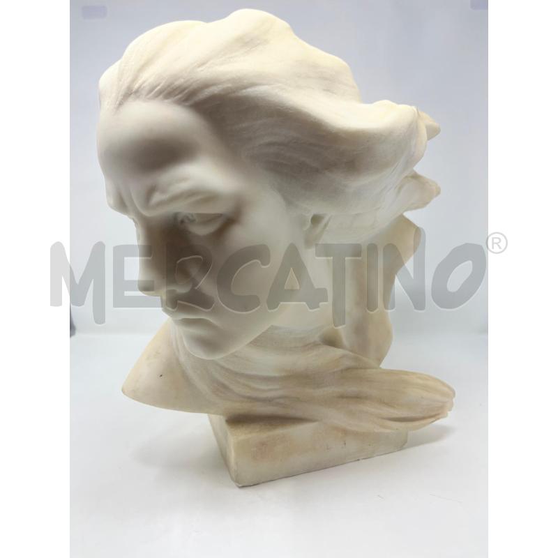 SCULTURA MARMO IL VENTO | Mercatino dell'Usato Roma cinecitta' 1