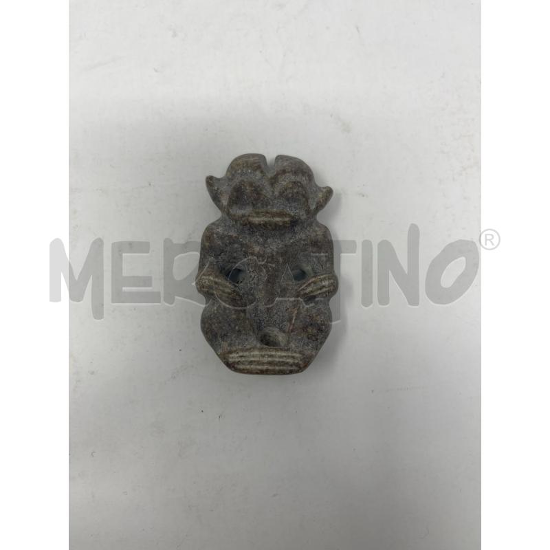 SCULTURA PICCOLA PIETRA ORIENTALE SCIMMIA | Mercatino dell'Usato Roma cinecitta' 1