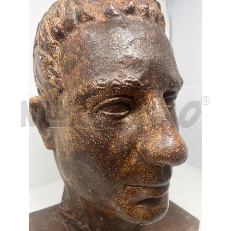 SCULTURA VOLTO GESSO UOMO | Mercatino dell'Usato Roma cinecitta' 2