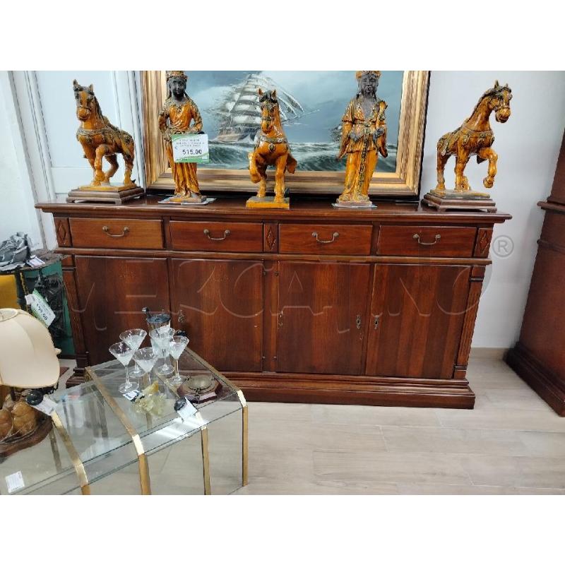 SERVANTE 4C 4A LEGNO IN LEGNO NOCE | Mercatino dell'Usato Roma cinecitta' 1