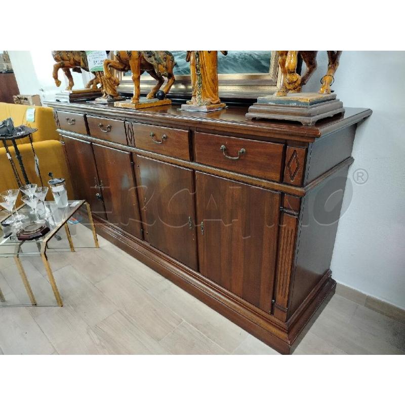 SERVANTE 4C 4A LEGNO IN LEGNO NOCE | Mercatino dell'Usato Roma cinecitta' 3