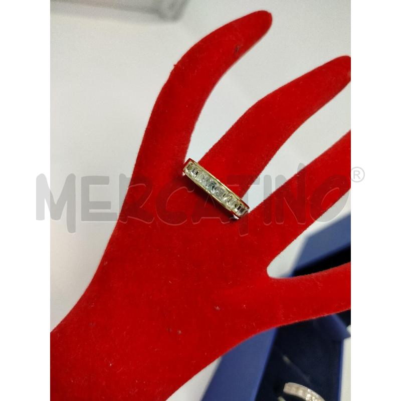 SET ANELLI DONNA SWAROVSKI DOUBLE HONESTY  | Mercatino dell'Usato Roma cinecitta' 2