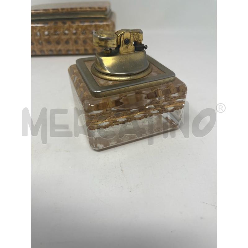 SET DA FUMO LUCITE PAGLIA DI VIENNA 3 PZ | Mercatino dell'Usato Roma cinecitta' 3