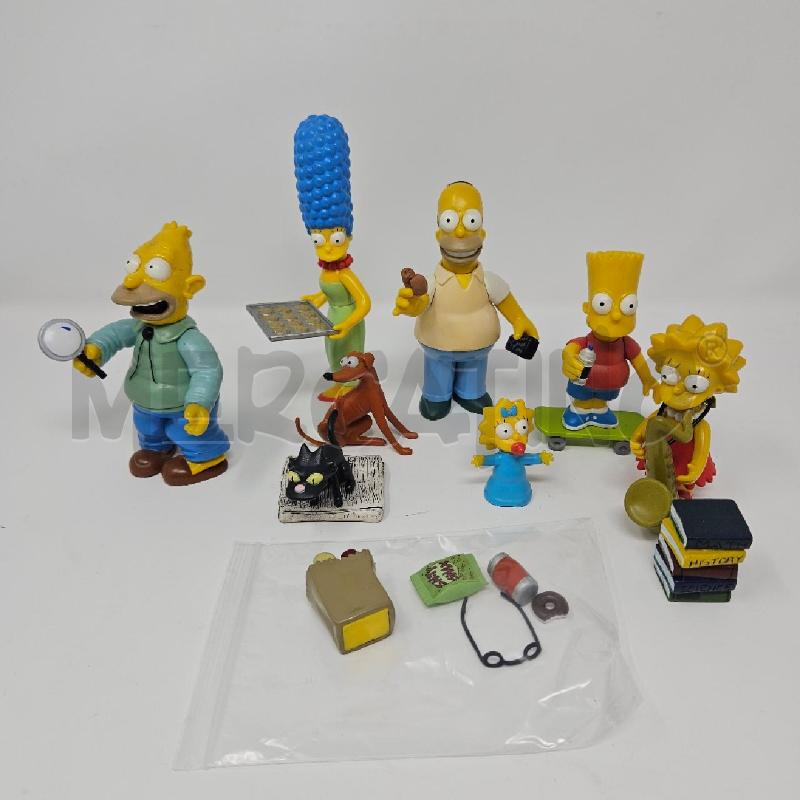 SET FIGURES THE SIMPSON 2000 PLAYMATES TOYS  | Mercatino dell'Usato Roma cinecitta' 1