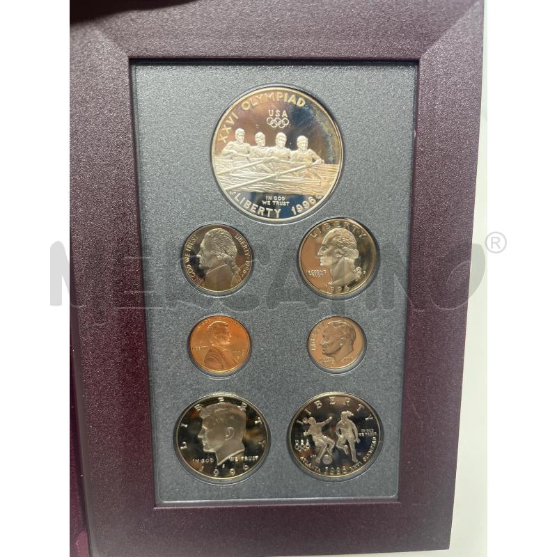 SET MONETE UNITED STETES MINT 1996 PRESTIGE OLIMPIADI | Mercatino dell'Usato Roma cinecitta' 2