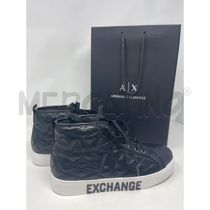 SNEAKERS DONNA ARMANI EXCHANGE NERE ALTE | Mercatino dell'Usato Roma cinecitta' 3