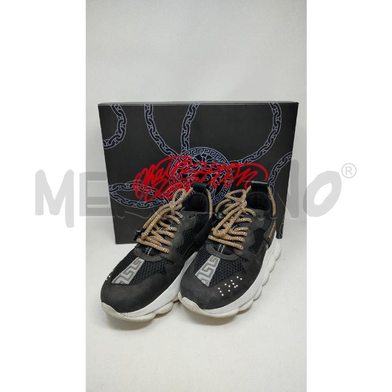 SNEAKERS DONNA VERSACE CHAIN REACTION NERE | Mercatino dell'Usato Roma cinecitta' 2