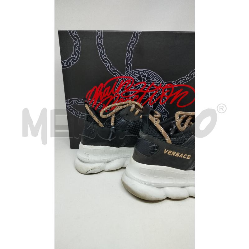 SNEAKERS DONNA VERSACE CHAIN REACTION NERE | Mercatino dell'Usato Roma cinecitta' 3