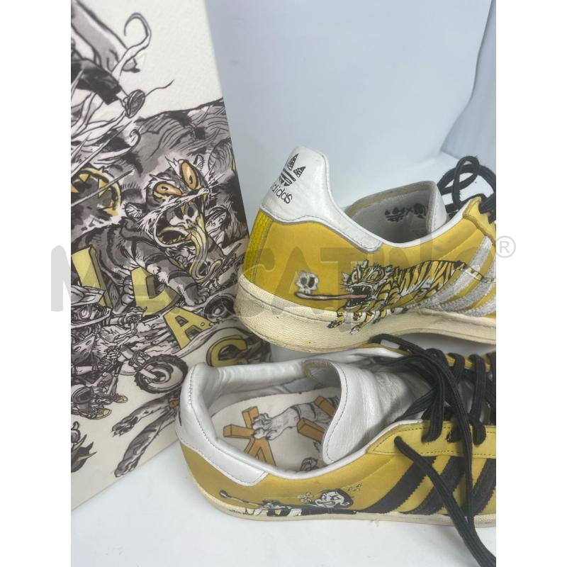 SNEAKERS UOMO ADIDAS KASINA KIM JUNG JI GIALLE DISEGNI | Mercatino dell'Usato Roma cinecitta' 2