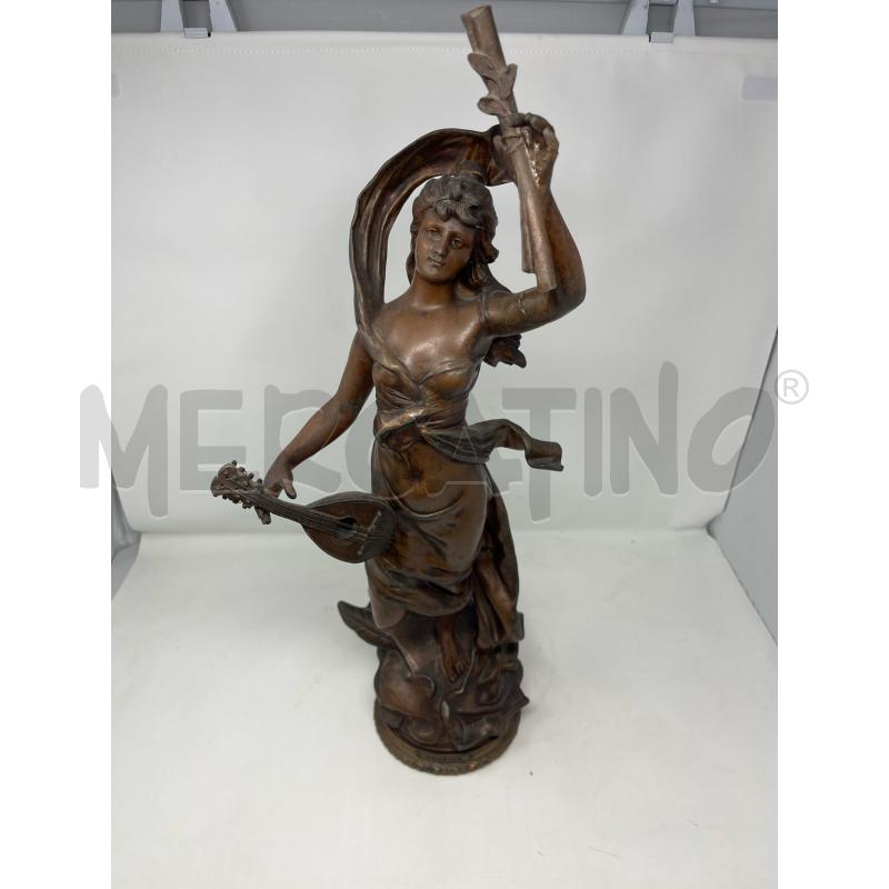 STATUA CHANSON PAR KOSSOWSKI BRONZO | Mercatino dell'Usato Roma cinecitta' 1